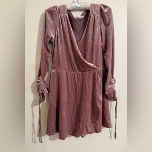 Urban Outfitters Goldmine Velvet Romper